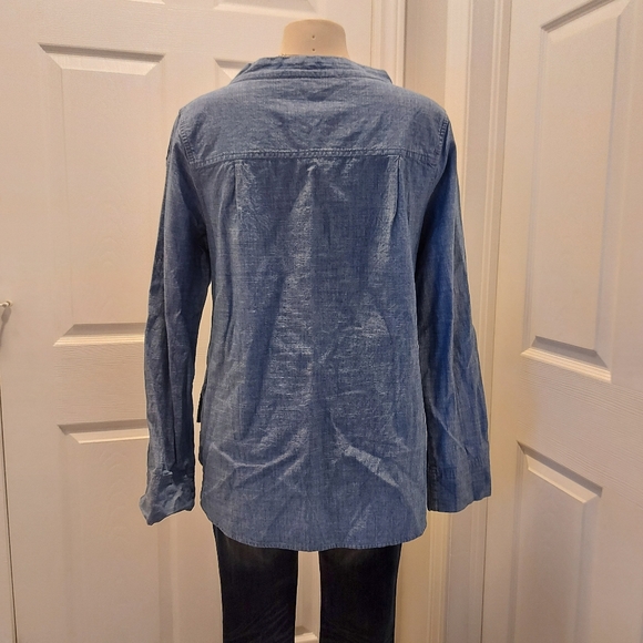 Adorable J.Crew 100% Cotton Blouse Size 8 - Picture 6 of 6